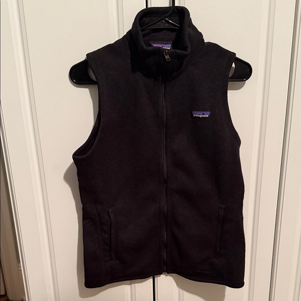 Patagonia Midnight Black Sleeveless Fleece